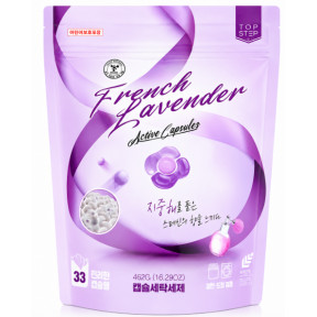 Капсули для прання універсальні Top Step French Lavender, 33 шт.